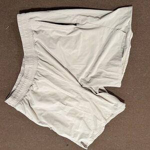 Light Gray Athletic Shorts